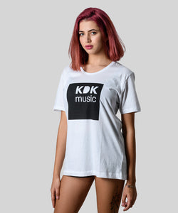 KDK Music T-Shirt white